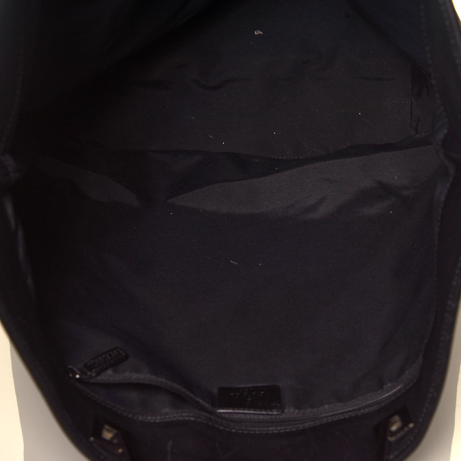 Gucci Denim Monogram Large Bucket Tote Black 4 of 4