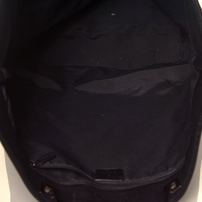 Gucci Denim Monogram Large Bucket Tote Black 4 of 4
