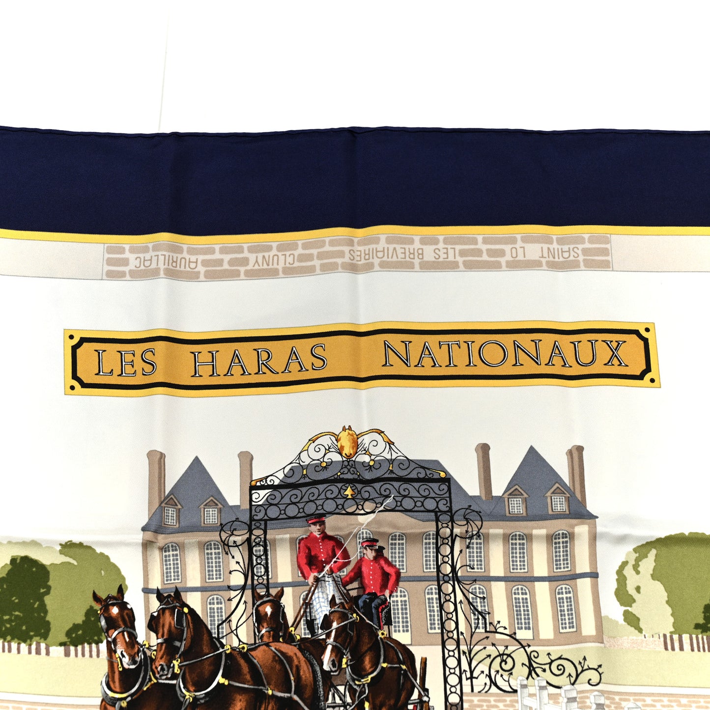 Silk Les Haras Nationaux Scarf 90