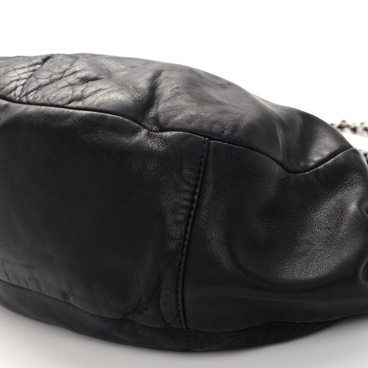 Lambskin Sensual Hobo Black