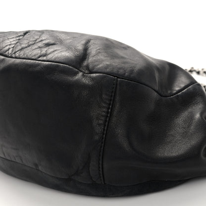 Chanel Lambskin Sensual Hobo Black 10 of 10