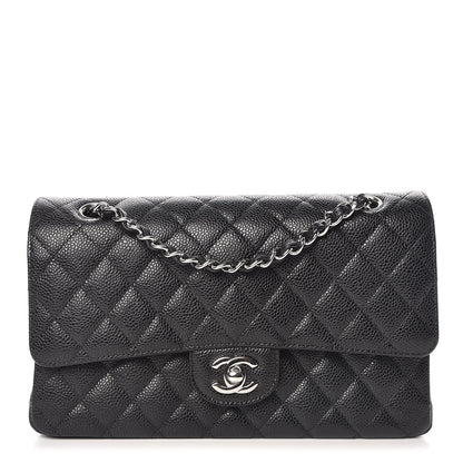 Chanel Caviar Quilted Medium Double Flap Black 1 of 11