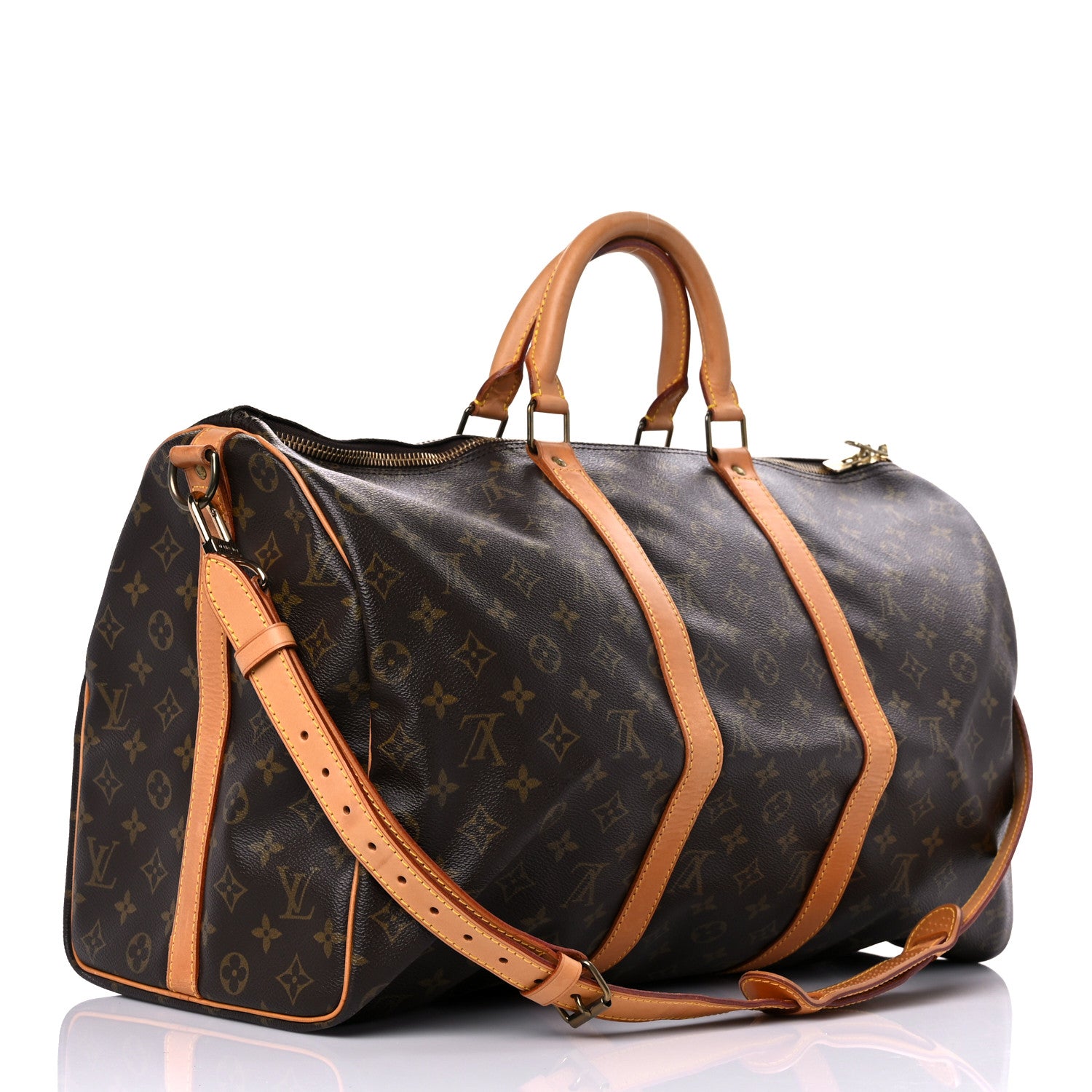 Louis Vuitton Monogram Keepall Bandouliere 50 3 of 37