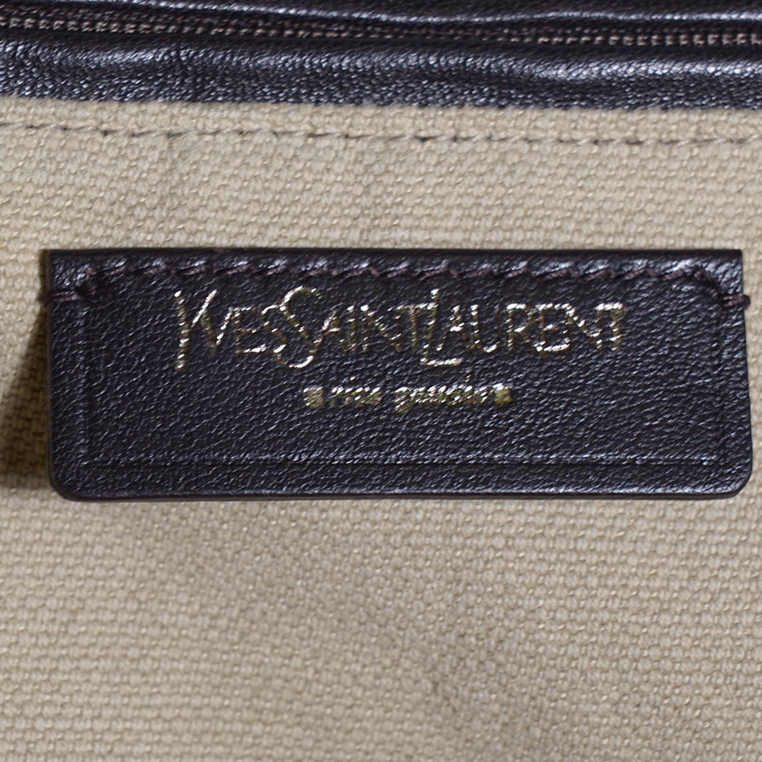 Saint Laurent Calfskin Medium Easy Sac Taupe 6 of 9