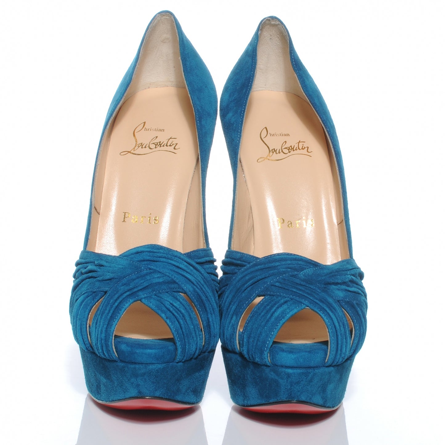 Suede Aborina 150 Pumps 37 Peacock