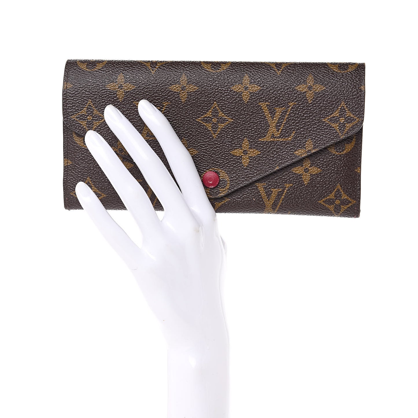 Monogram Josephine Wallet Fuchsia