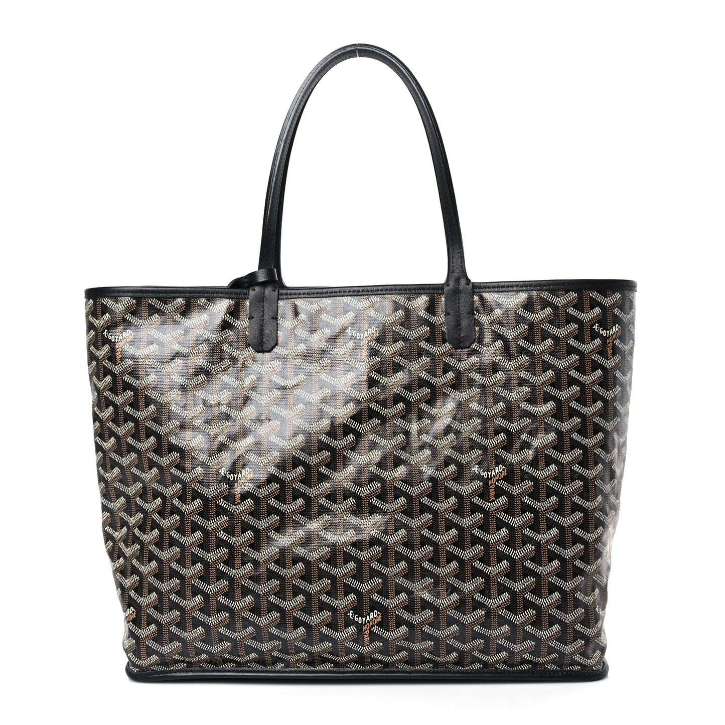 Goyardine Reversible Anjou PM Black