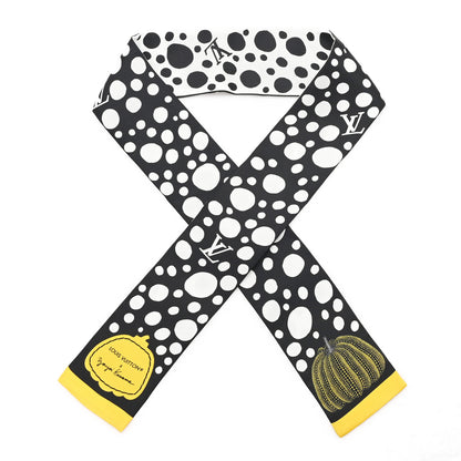 Louis Vuitton LV x YK Infinity Dots Bandeau Black Yellow White 1 of 3