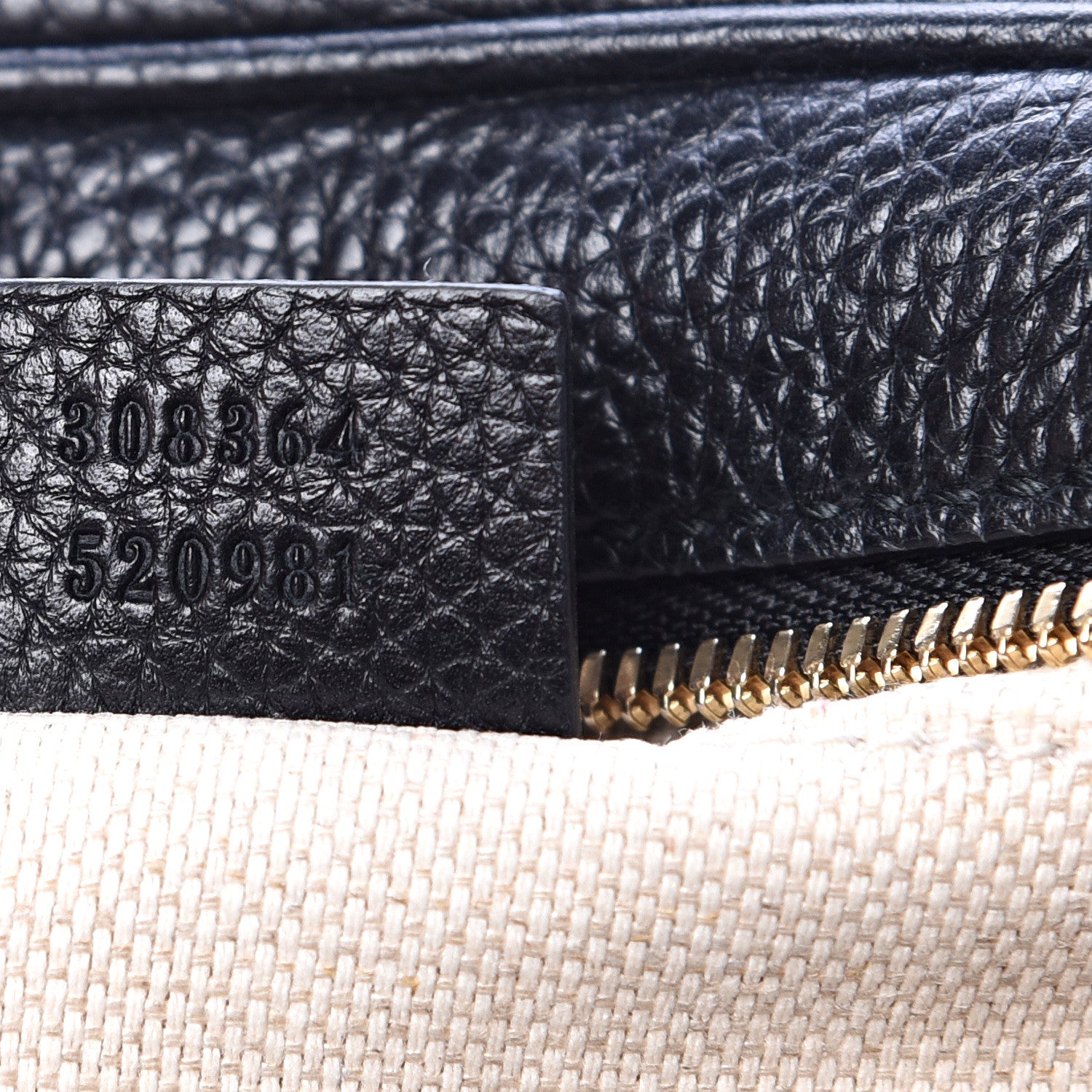 Gucci Pebbled Calfskin Small Soho Disco Bag Black 6 of 10