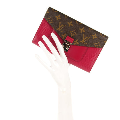 Louis Vuitton Epi Monogram Marie Rose Wallet Fuchsia 2 of 7