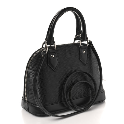 Louis Vuitton Epi Alma BB Black 3 of 9