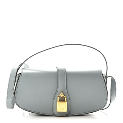 Celine Smooth Calfskin Tabou Clutch On Strap Ice Blue 1 of 9