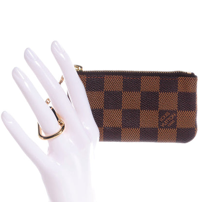 Louis Vuitton Damier Ebene Key Pouch 2 of 7