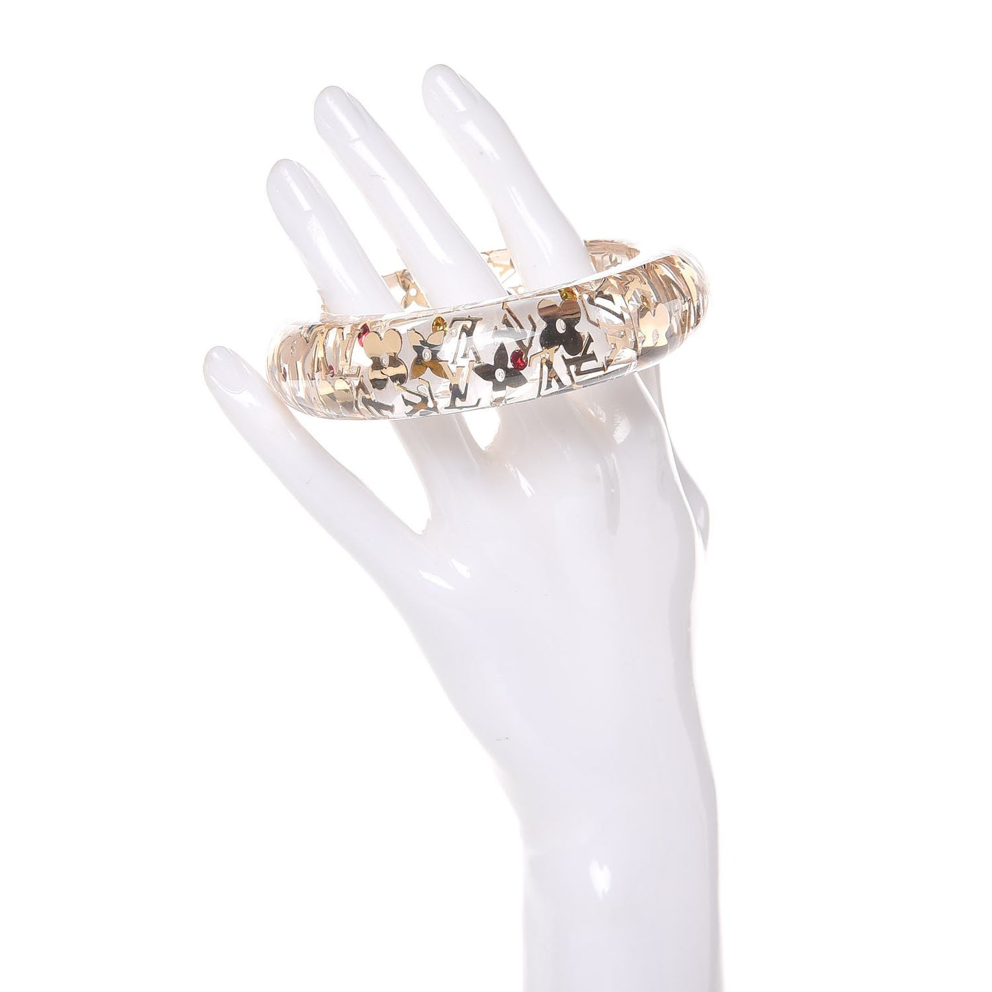 Resin Swarovski Medium Inclusion Bracelet GM Transparent