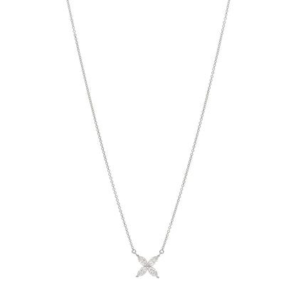 Tiffany Platinum Diamond Large Victoria Necklace 1 of 5