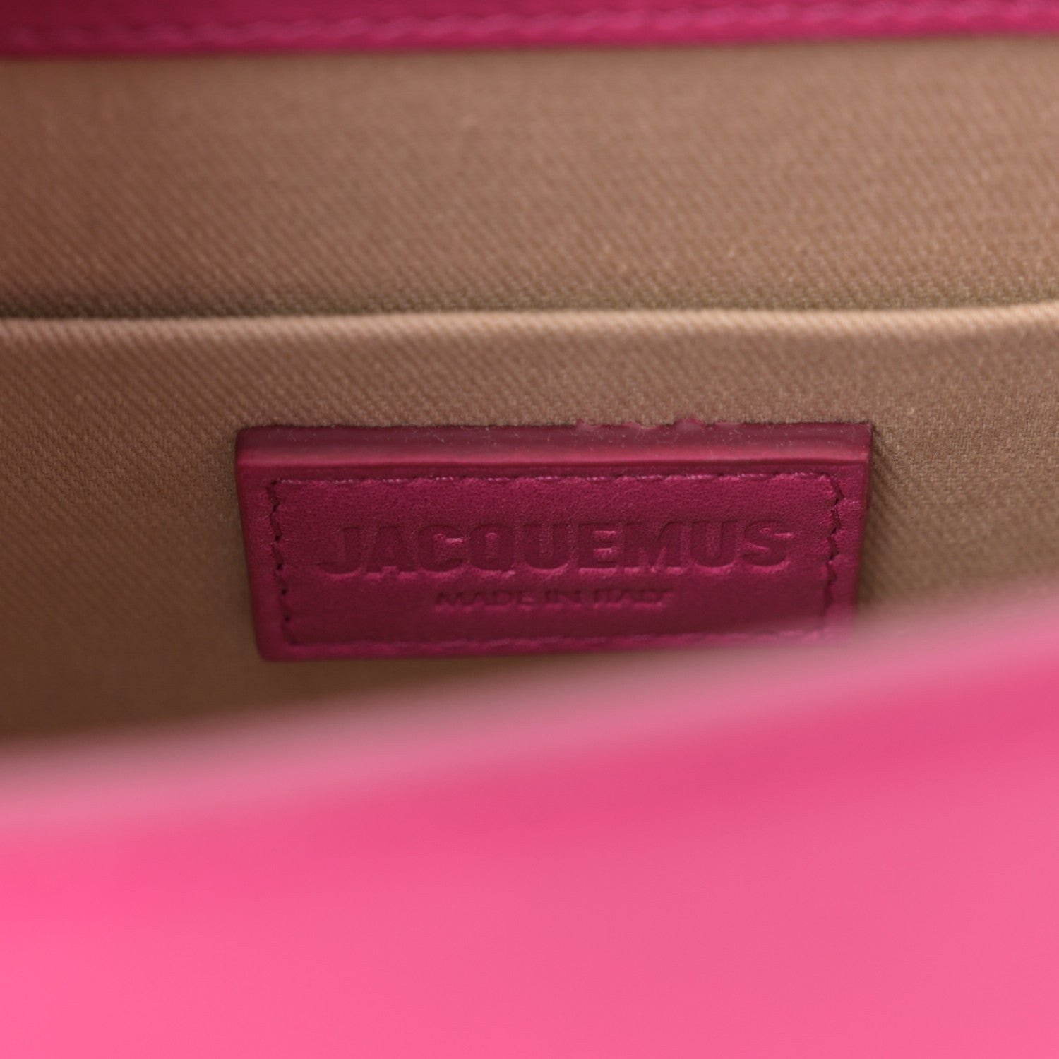 Jacquemus Smooth Calfskin Le Grand Chiquito Pink 6 of 9
