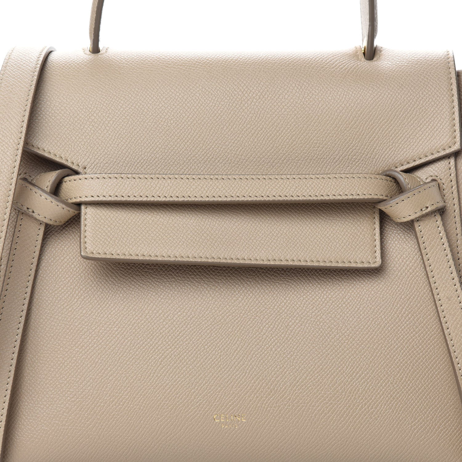 Celine Grained Calfskin Micro Belt Bag Light Taupe 10 of 10