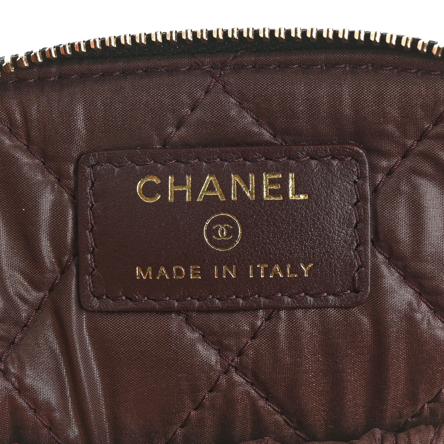 Chanel Caviar Quilted Cosmetic Case Black 6 of 10