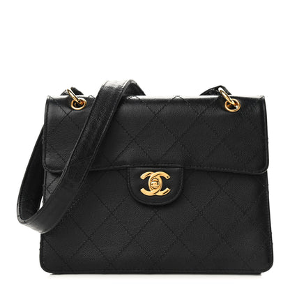 Chanel Caviar Flap Shoulder Bag Black 1 of 11