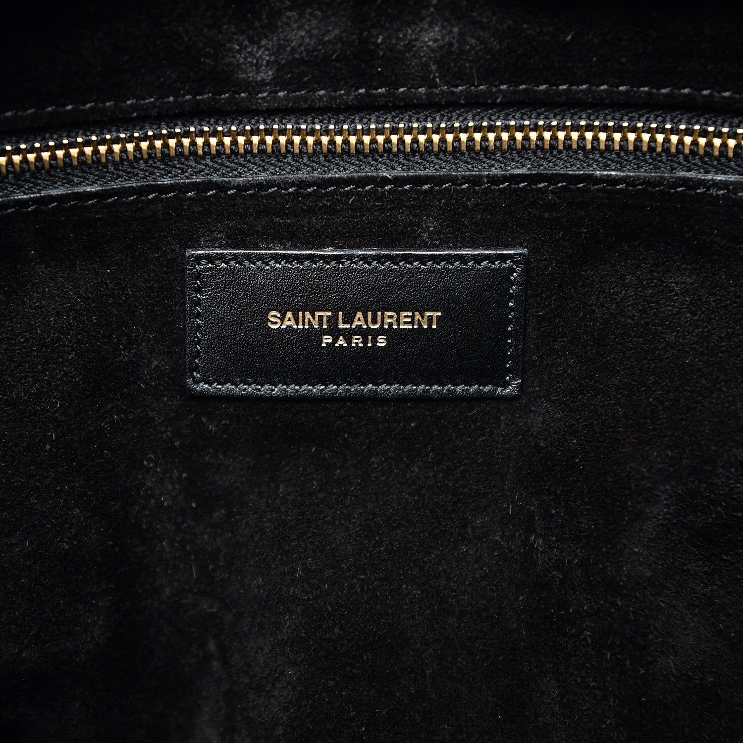 Saint Laurent Smooth Calfskin Classic Duffle 6 Bag Black 7 of 11