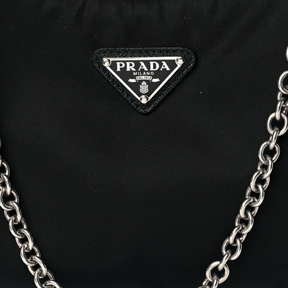 Prada Nylon Re-Edition 2005 Shoulder Bag Black 8 of 11