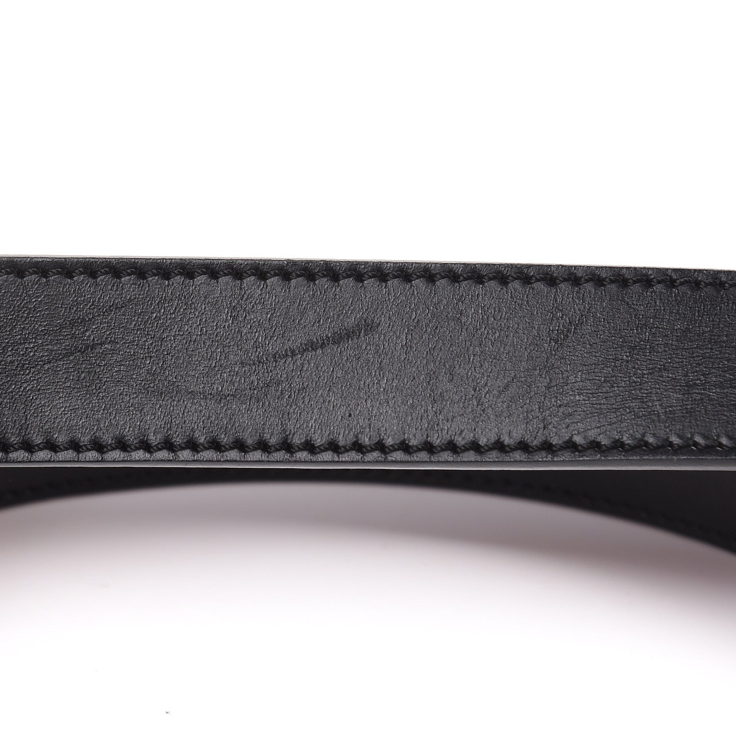 Fendi Vitello Monster Eyes Buckle Belt 100 40 Red Black 6 of 8