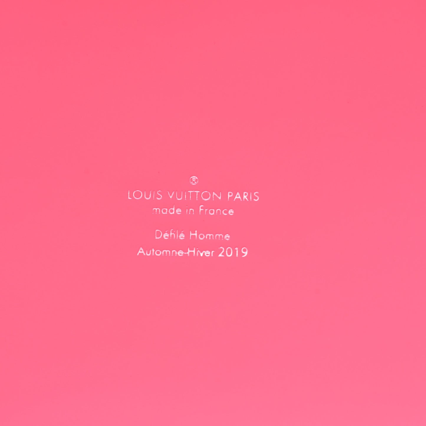 Monogram Fluo See Through Keepall Bandouliere 50 Rose
