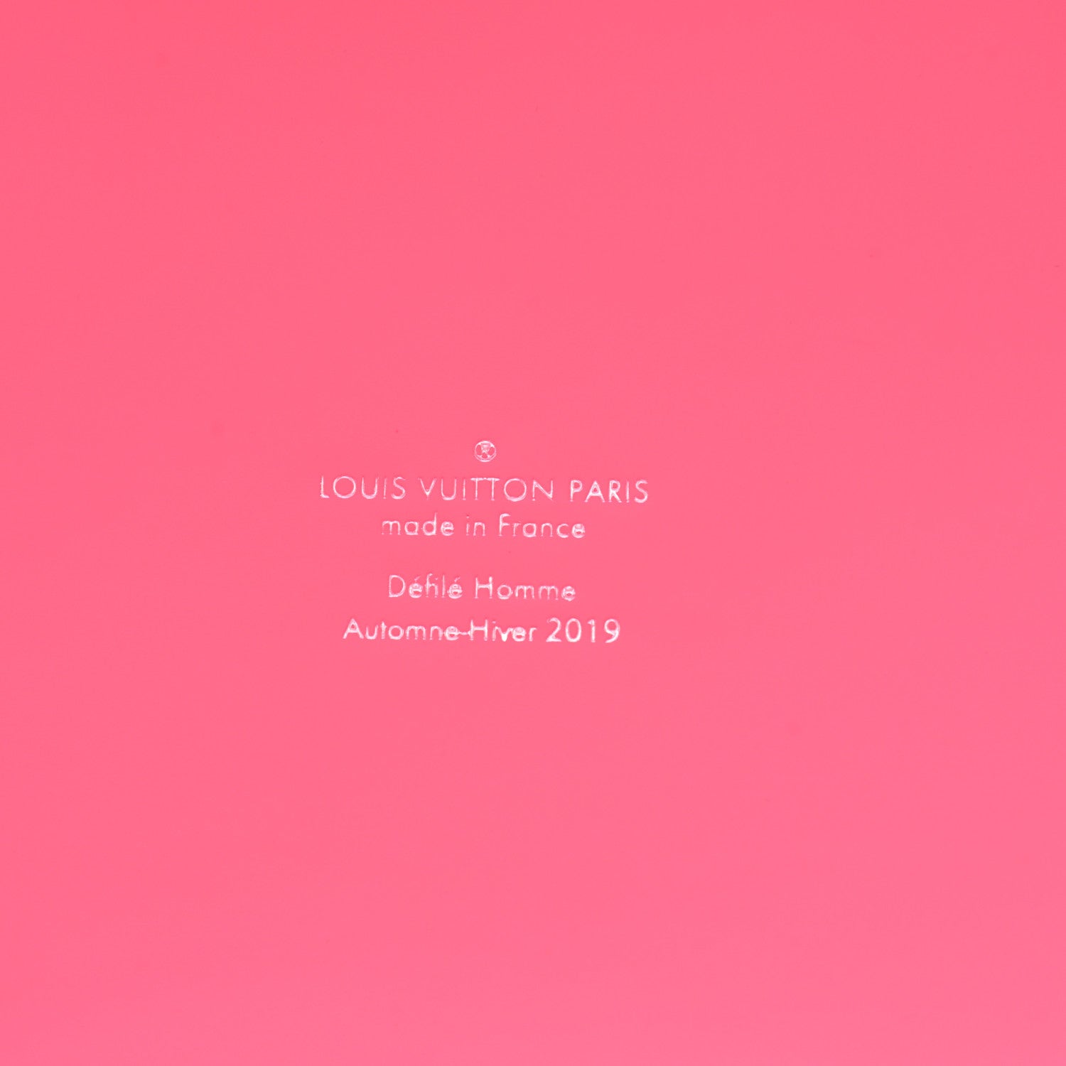 Louis Vuitton Monogram Fluo See Through Keepall Bandouliere 50 Rose 6 of 10