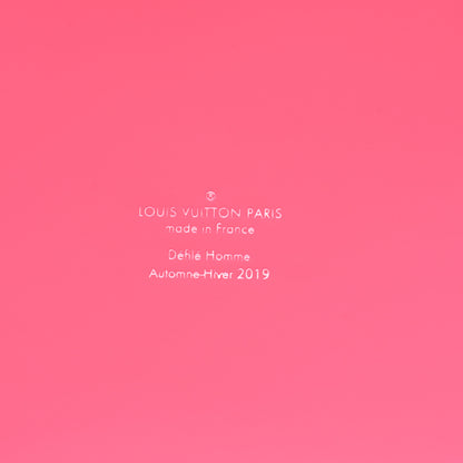 Louis Vuitton Monogram Fluo See Through Keepall Bandouliere 50 Rose 6 of 10
