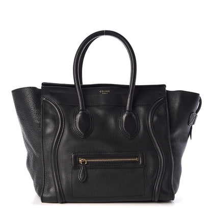 Celine Smooth Calfskin Mini Luggage Black 1 of 12