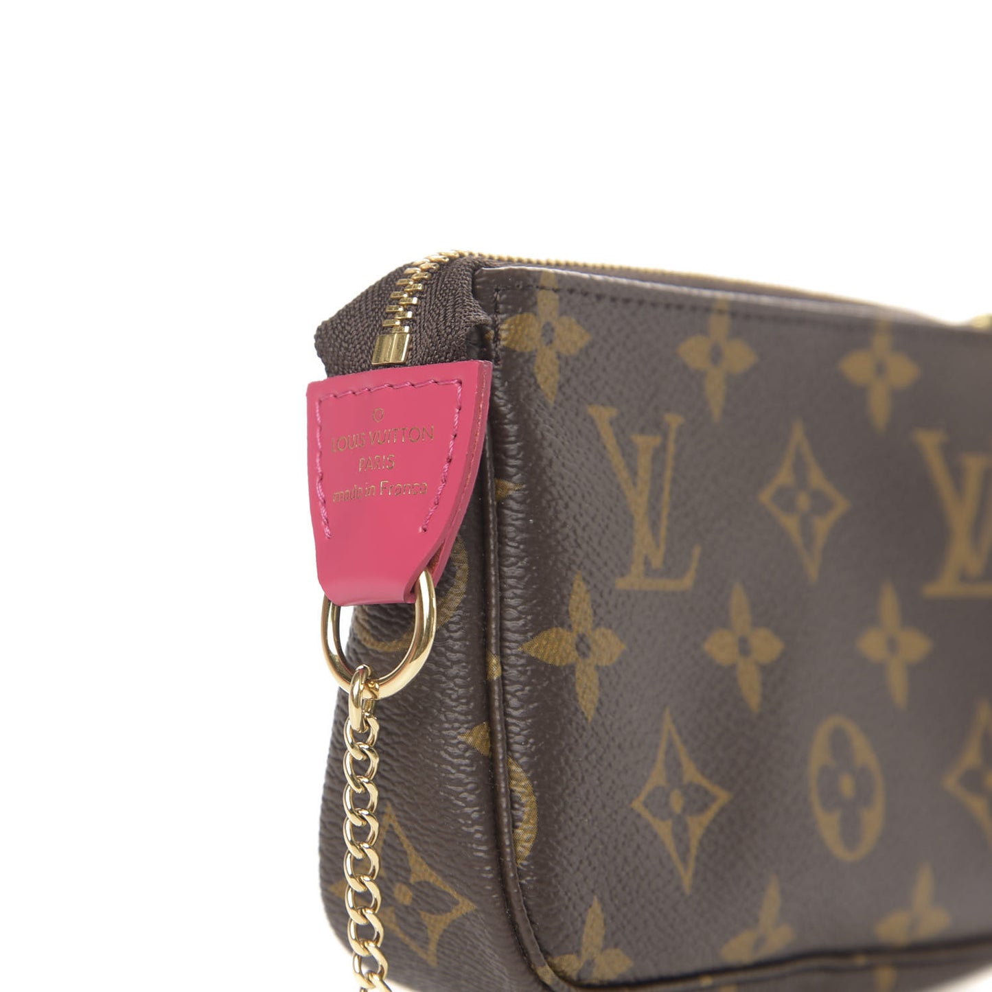Monogram 2020 Christmas Animation Roller Coaster Mini Pochette Accessories Pivoine