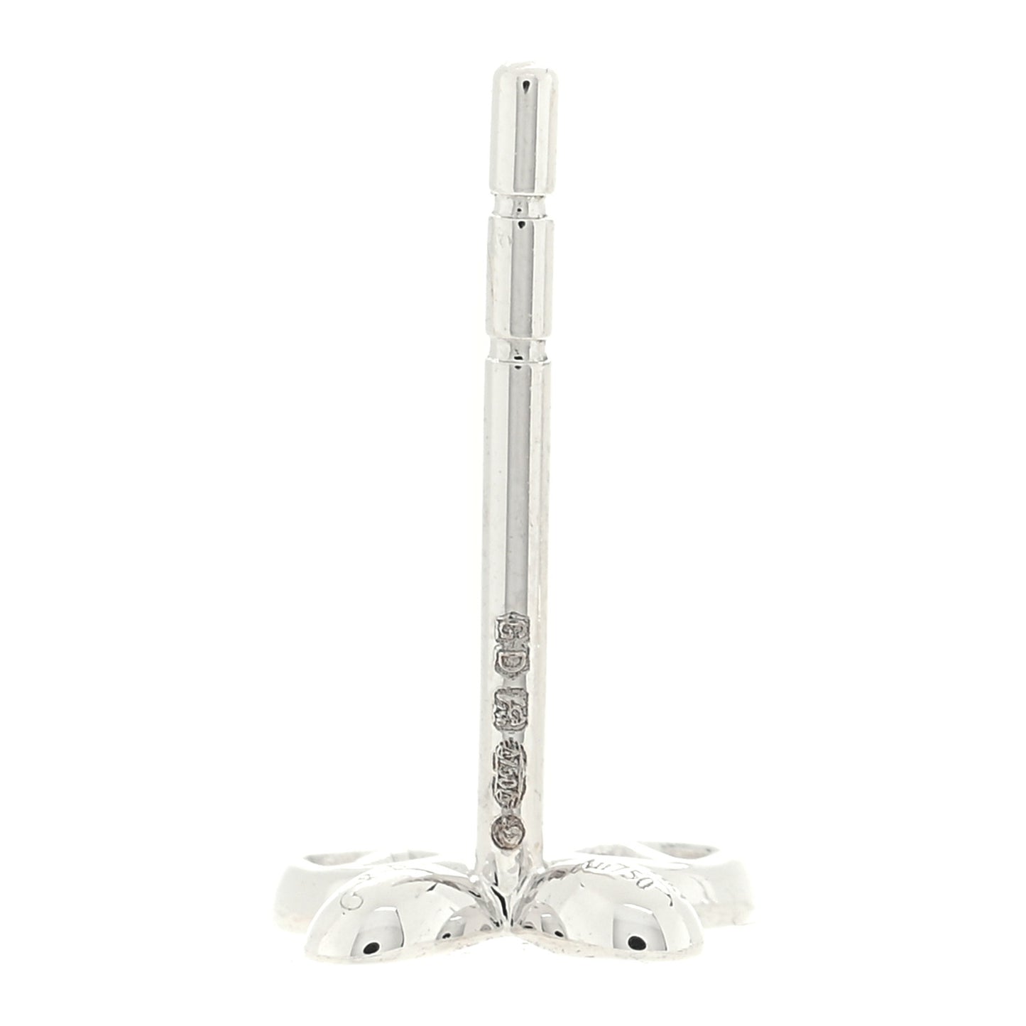 18K White Gold Diamond Petite Pave Butterfly Earrings
