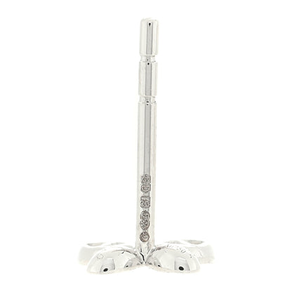 Graff 18K White Gold Diamond Petite Pave Butterfly Earrings 4 of 5
