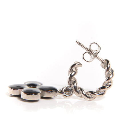 Louis Vuitton Sweet Monogram Earrings Black 4 of 4