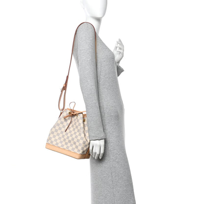 Louis Vuitton Damier Azur Noe BB 2 of 12
