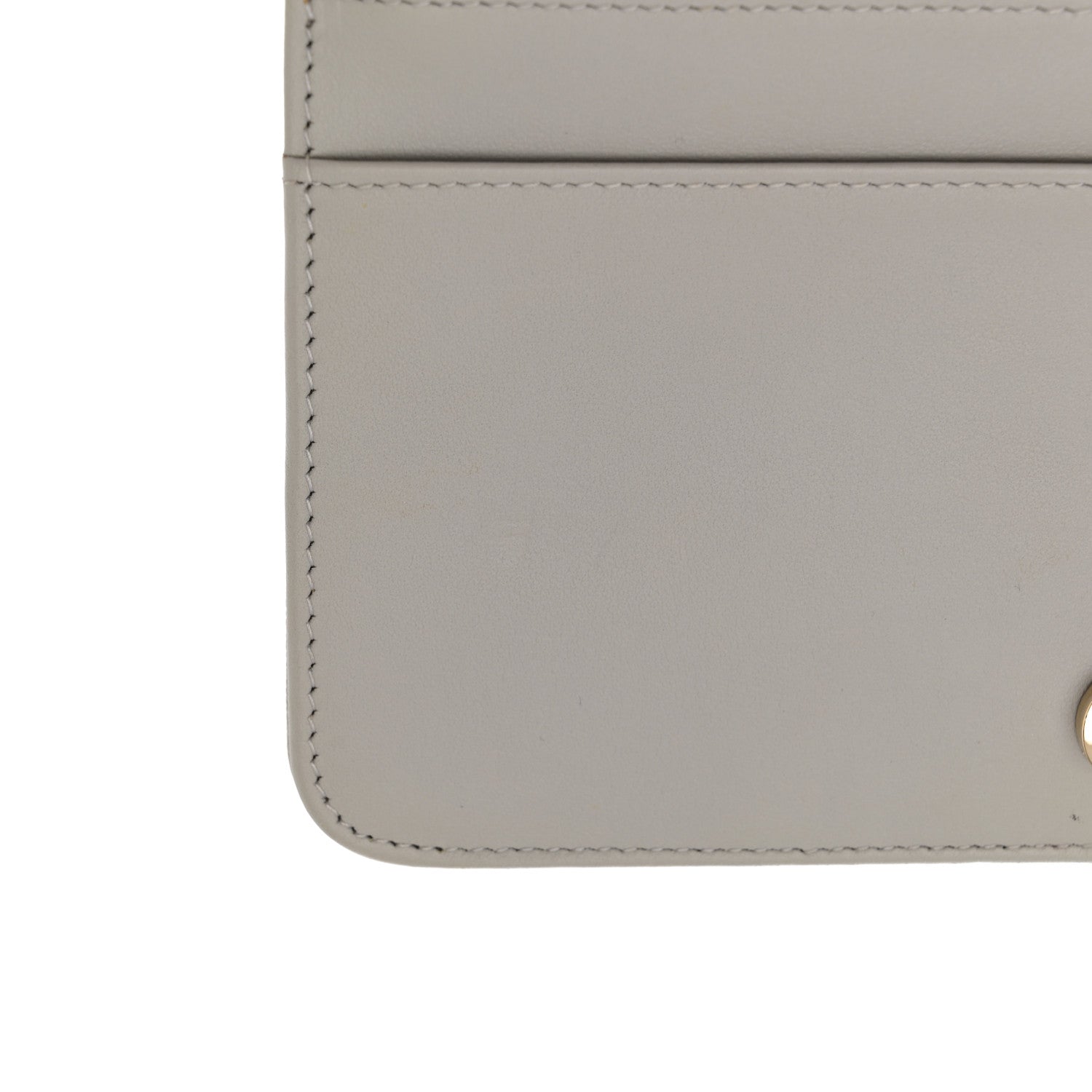 Chanel Caviar Quilted Boy Wallet On Chain WOC Grey 16 of 19