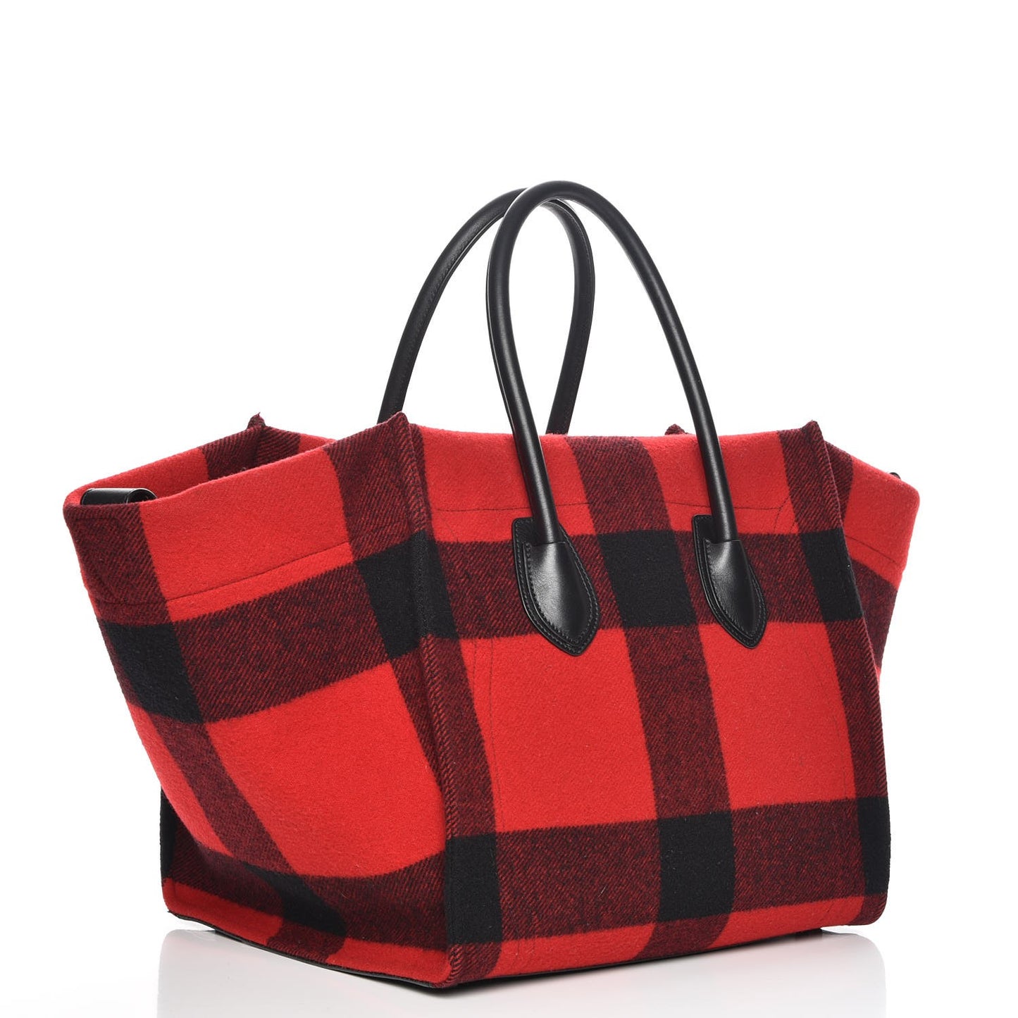 Wool Medium Tartan Phantom Luggage Red