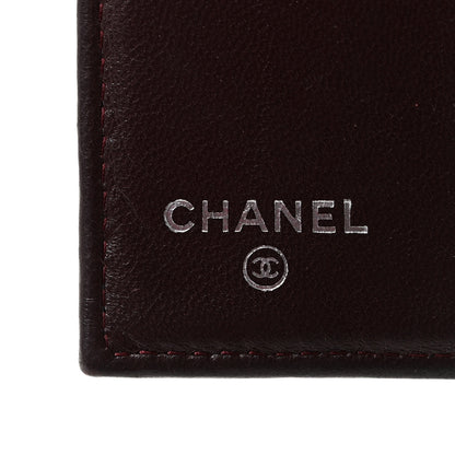 Chanel Lambskin Quilted Large Flap Wallet Black 6 of 9