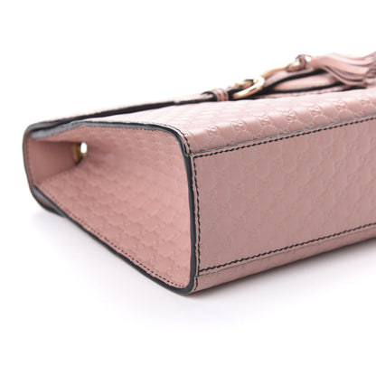 Gucci Microguccissima Medium Emily Chain Shoulder Bag Soft Pink 6 of 10