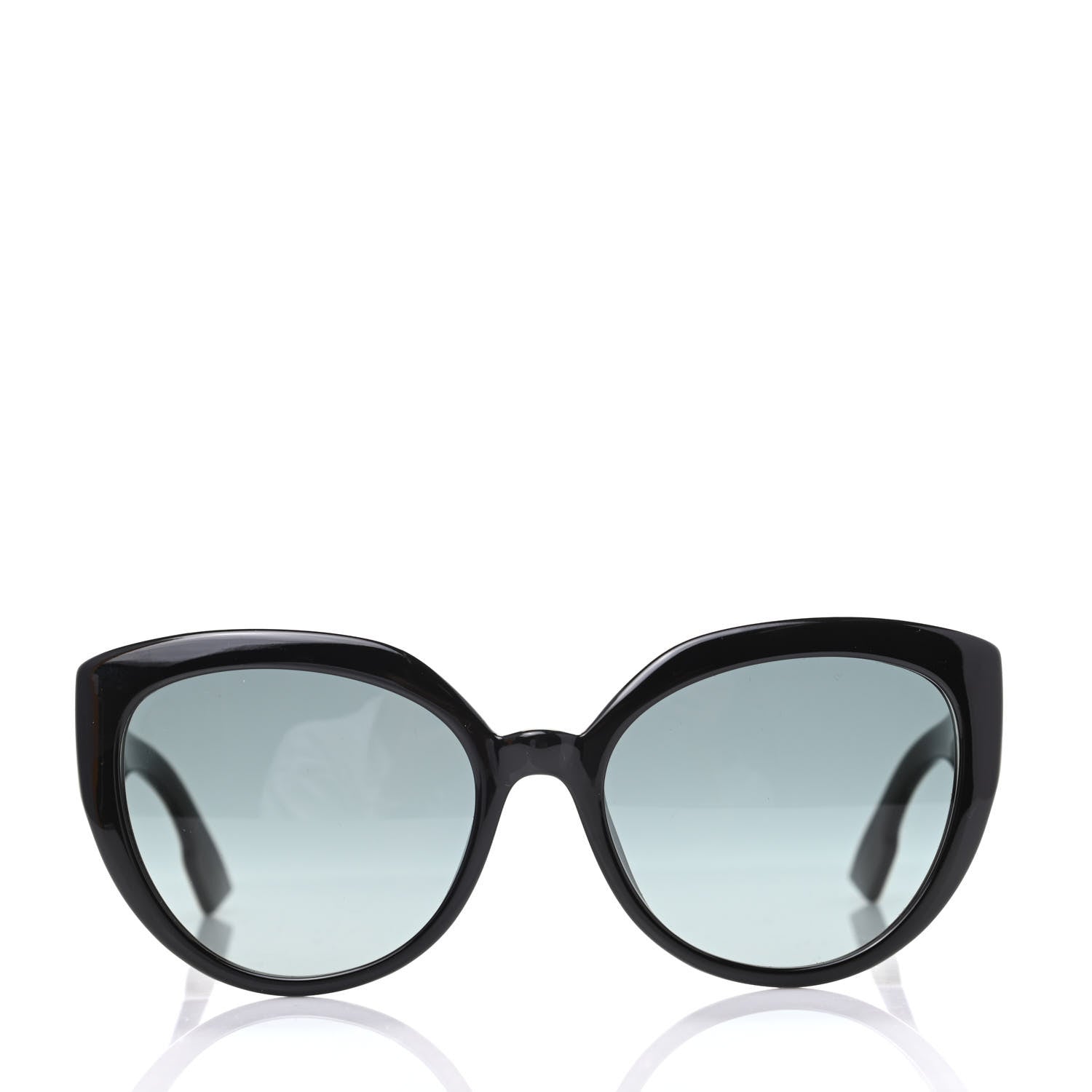 Christian Dior Acetate DDiorF Cat Eye Sunglasses Black 2 of 7