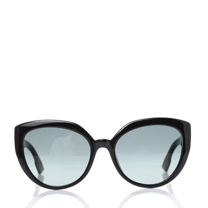 Christian Dior Acetate DDiorF Cat Eye Sunglasses Black 2 of 7