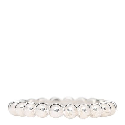Tiffany Sterling Silver HardWear Bead Ring 55 7.25 1 of 4