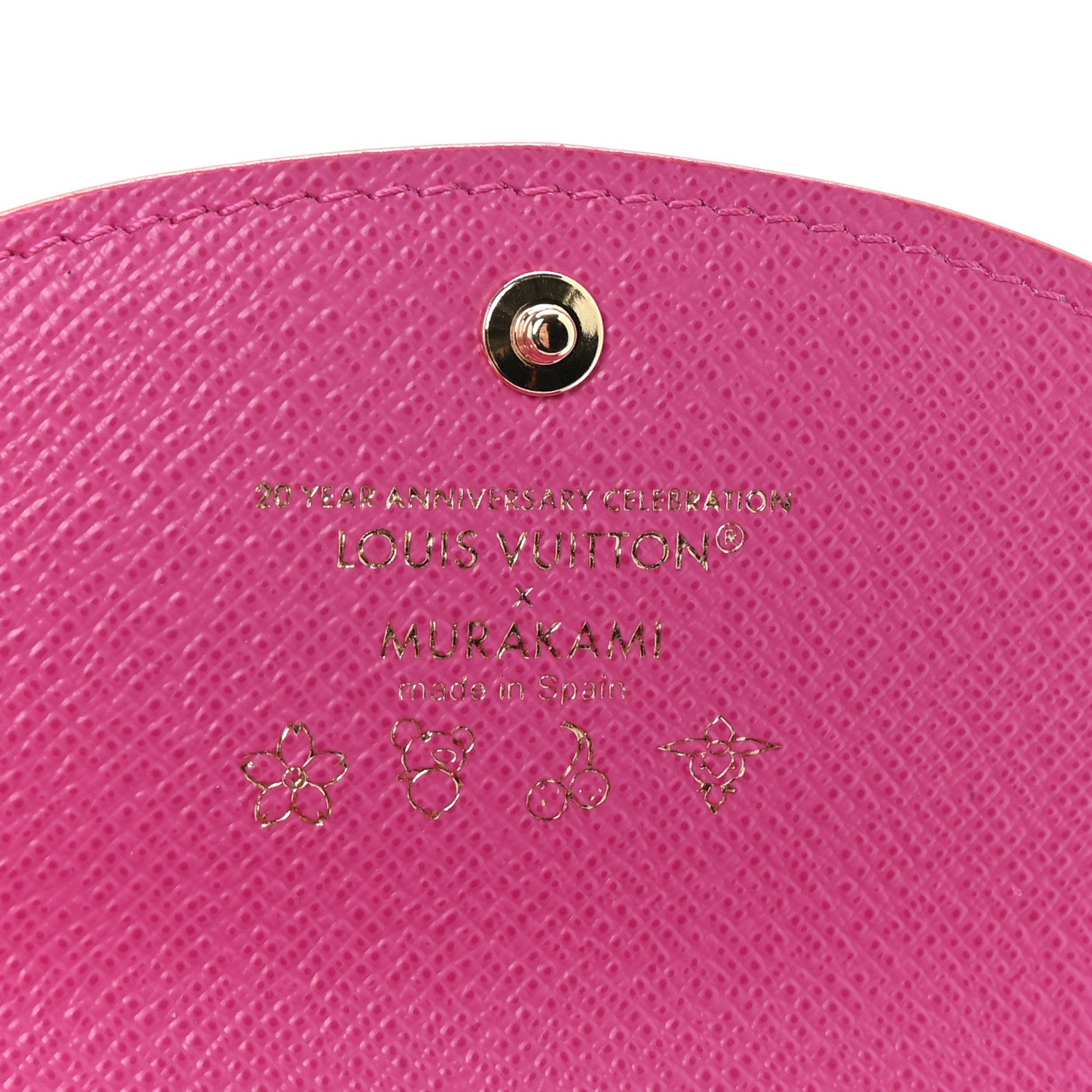 Louis Vuitton LV X TM Monogram Multicolor Rosalie Coin Purse White Kawaii Pink 6 of 6