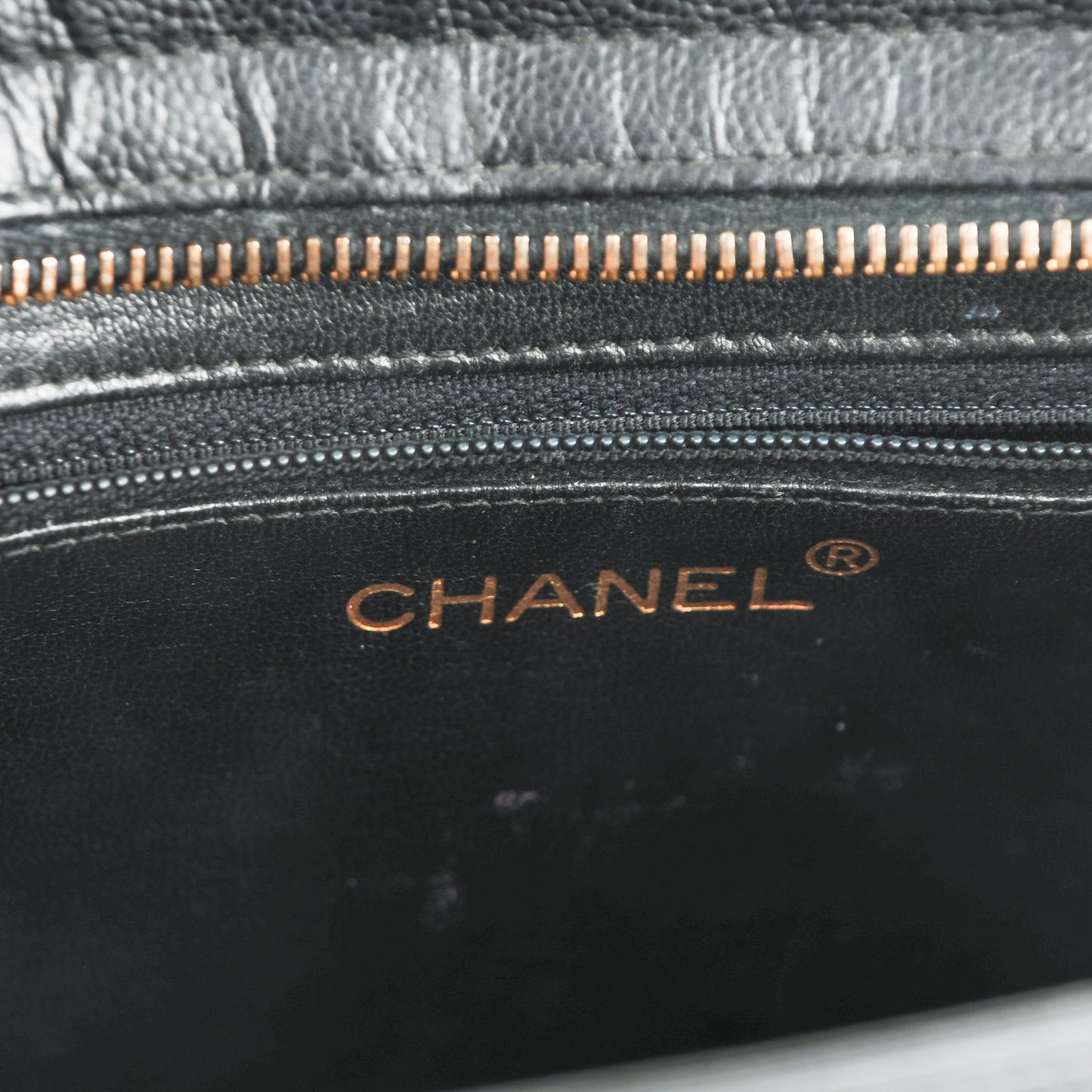 Caviar CC Shoulder Bag Black