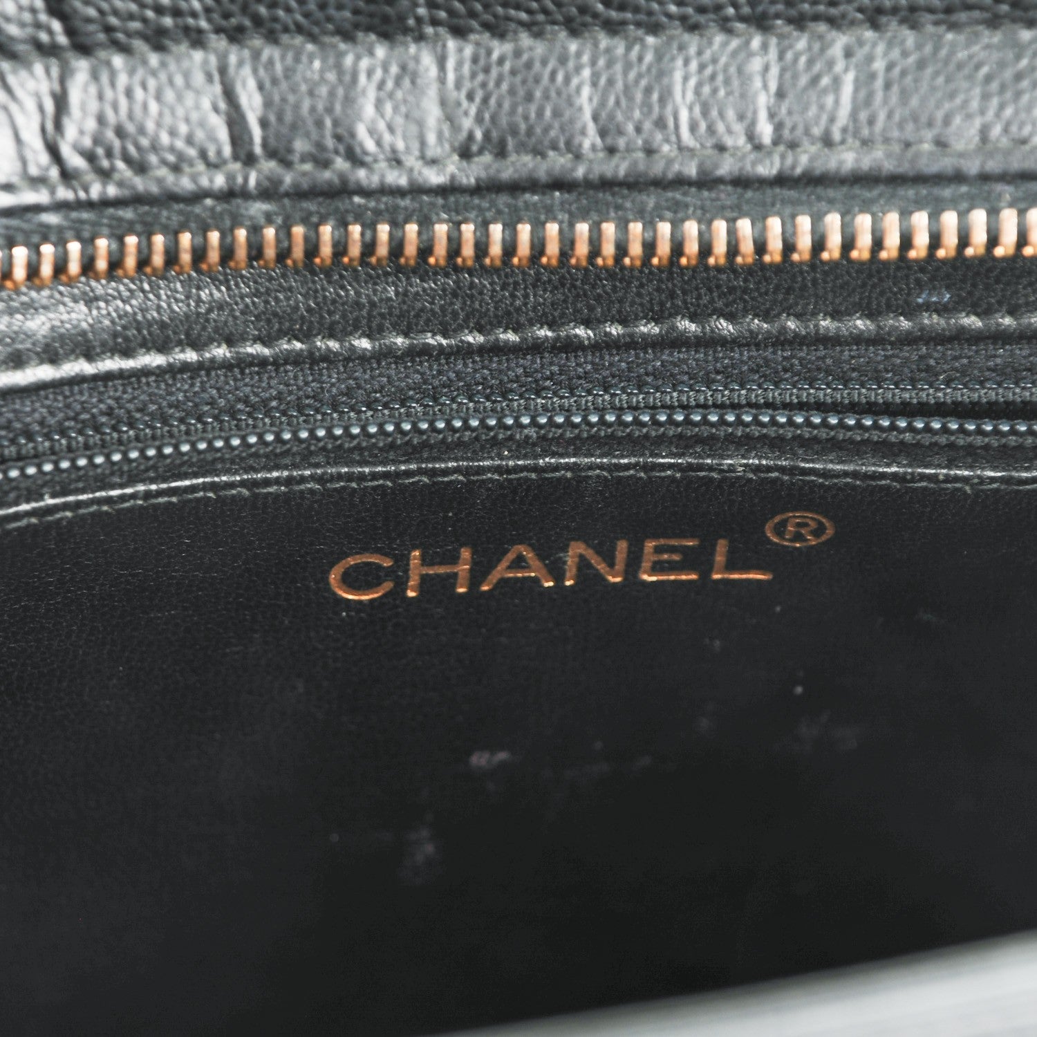Chanel Caviar CC Shoulder Bag Black 6 of 9