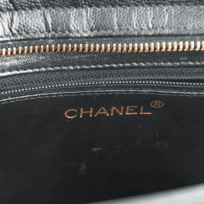 Chanel Caviar CC Shoulder Bag Black 6 of 9
