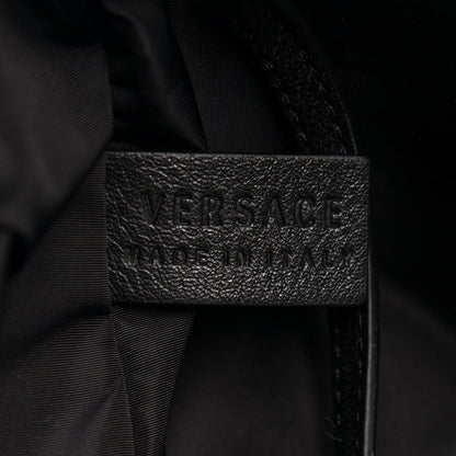 Versace Nylon Baroque Print Tote Black 5 of 8