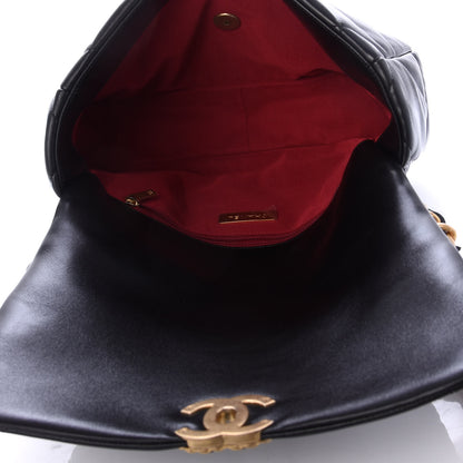 Chanel Lambskin Quilted Large Chanel 19 Flap Black 5 of 11