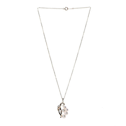 Mikimoto 14K Yellow Gold Akoya Pearl 4.5-6.5mm Pendant Necklace 3 of 7