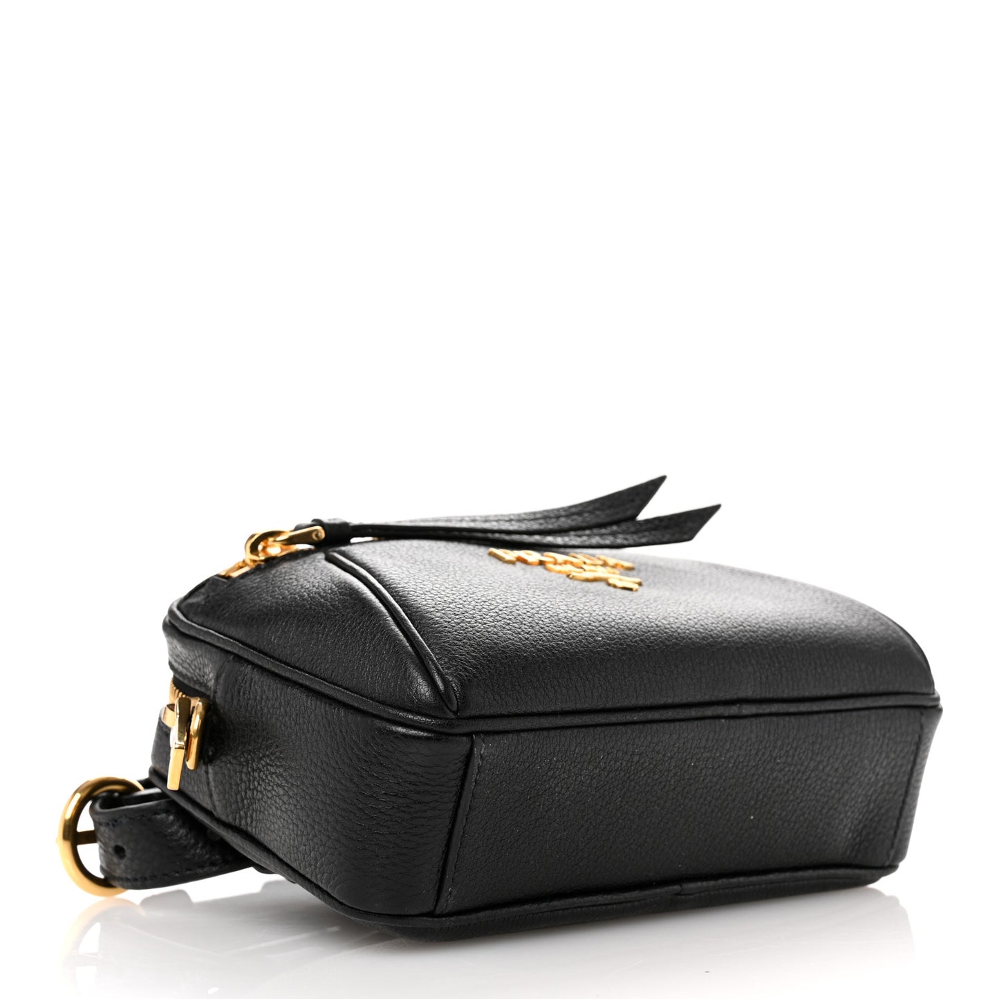 Vitello Daino Belt Bag Black